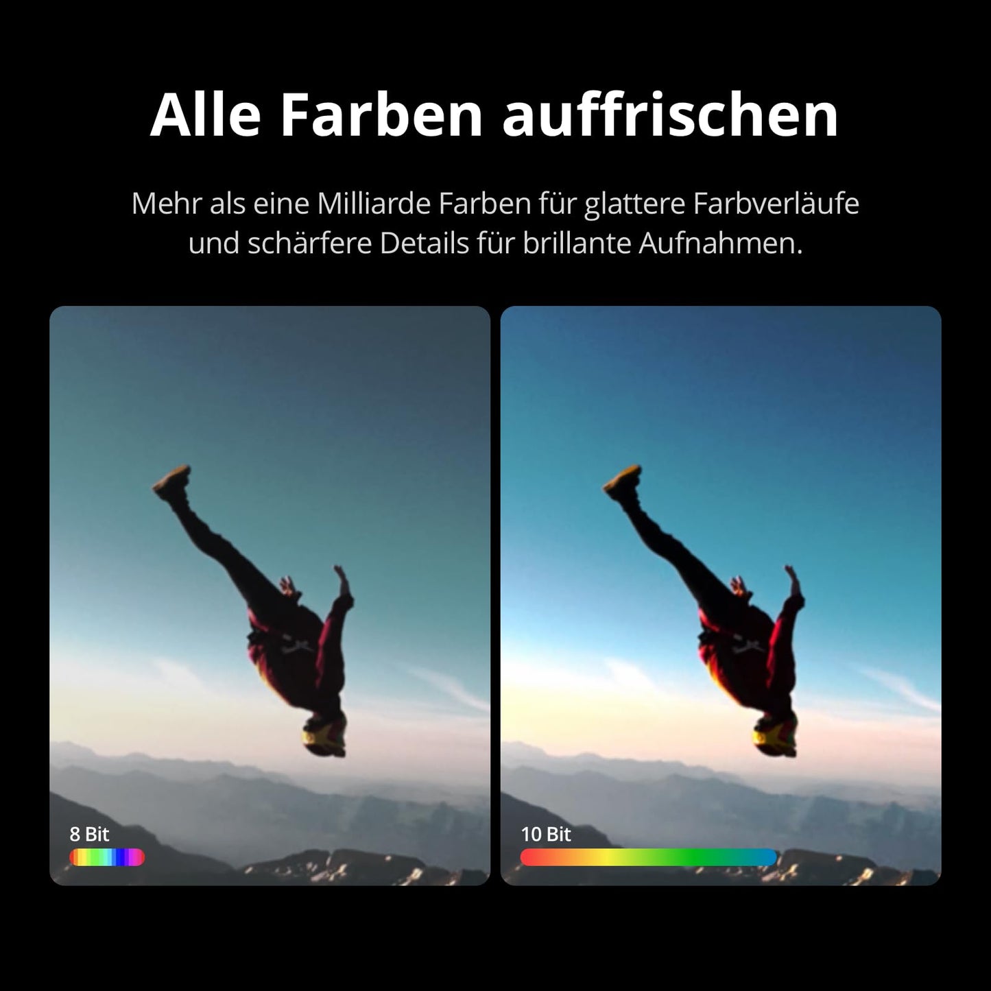 👉 Action Cam 4K – 1/1.3" Sensor, verlängerte Akkulaufzeit mit 3 Batterien (bis zu 12 Std.), Bildstabilisierung, Dual OLED Touchscreens, Unterwasserkamera für Sport & Vlog